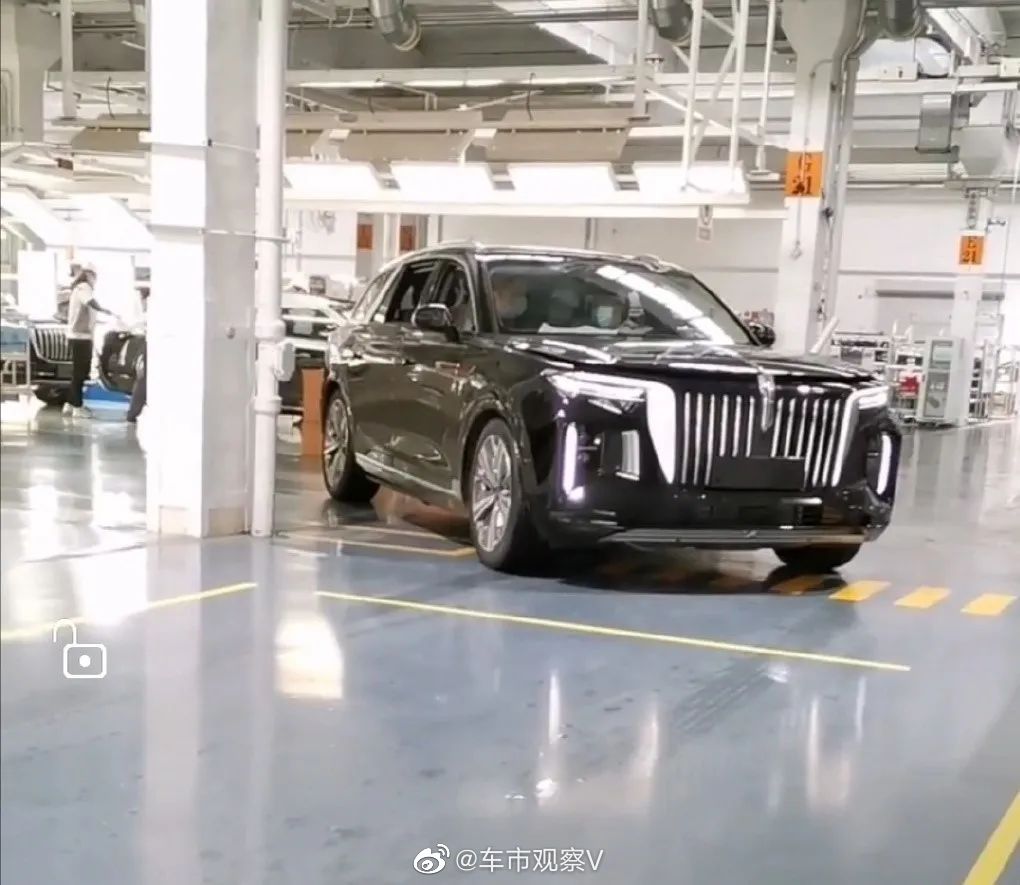 投资17.5亿研发，红旗最大、最贵纯电SUV量产车曝光