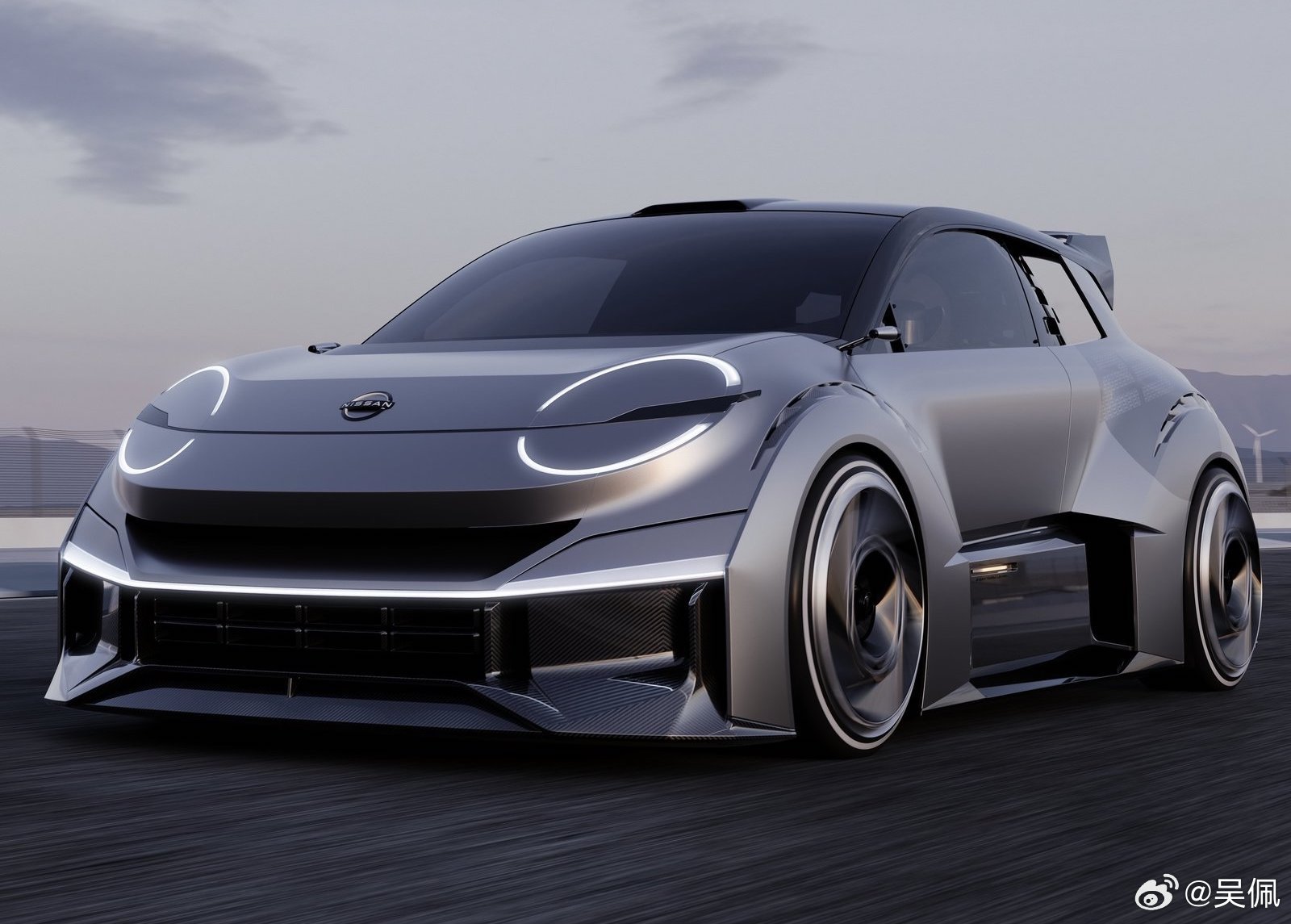 周二早！日产这款概念车就叫Nissan 20-23，不是价格，还没上市