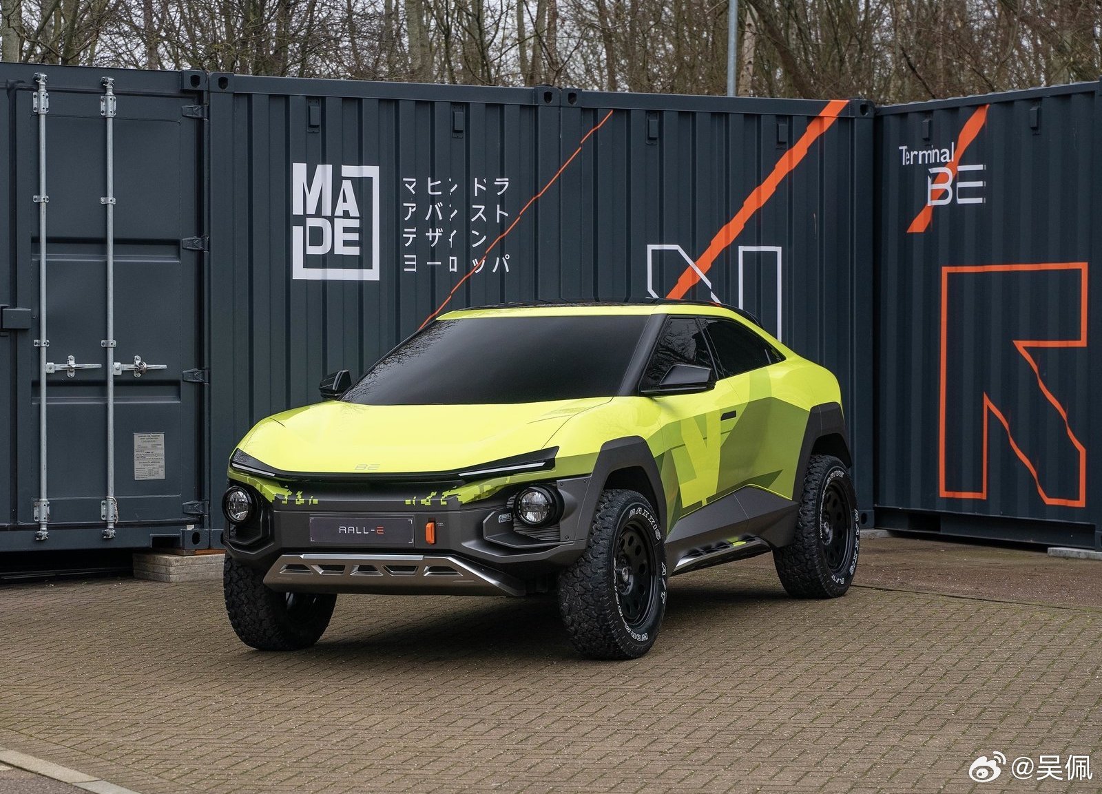 周五早！赏一波马恒达BE Rall.e概念车……