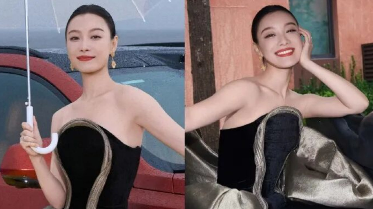 章子怡积家黑丝绒输给了杨幂SW过膝靴，倪妮雨中Balmain赢在荒野