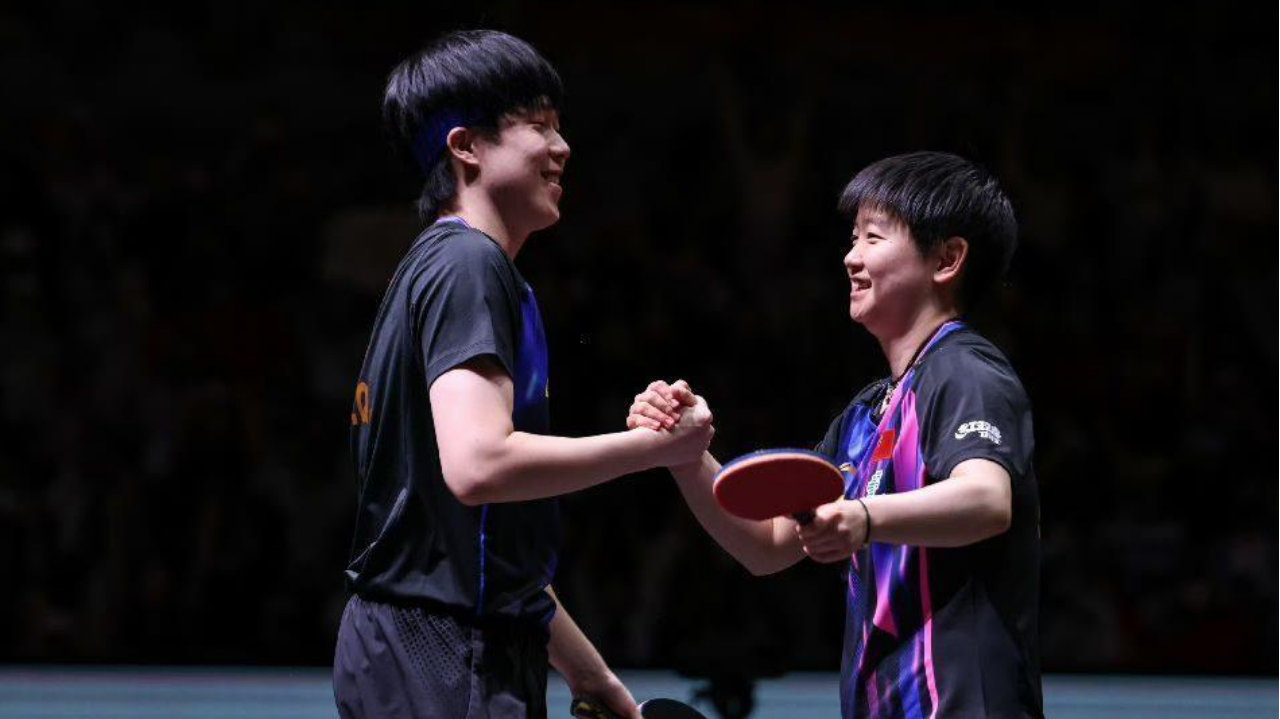 乒乓总决赛：混双4强全部诞生！国乒主力5胜1负，将迎战松岛张本