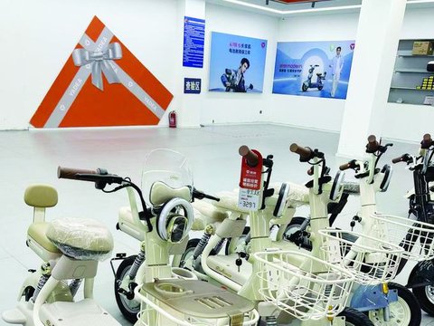 南京电动自行车市场有点冷