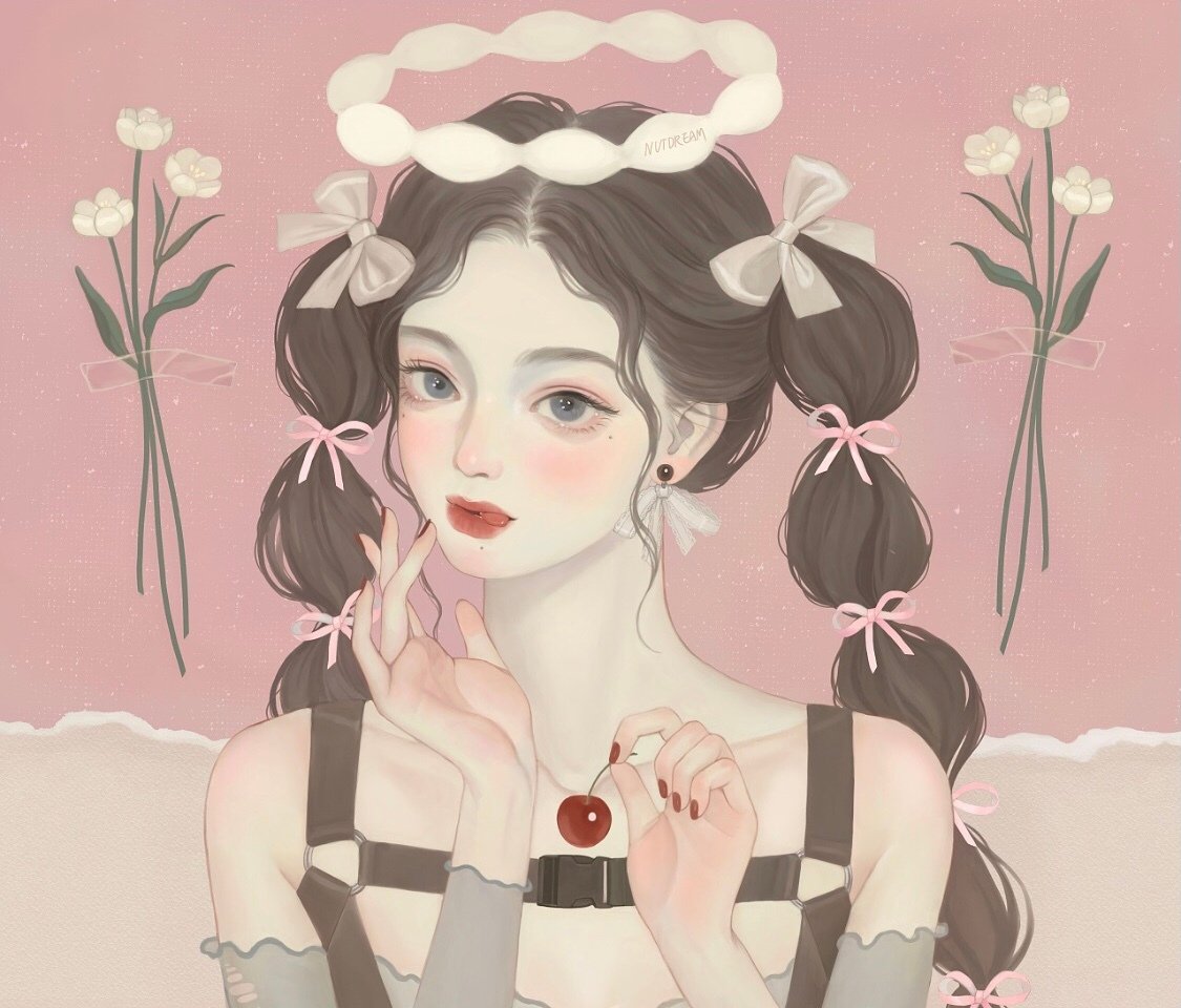 国外大神dream头像,我的世界dream卡通头像 少女头像 插画师:nutdream