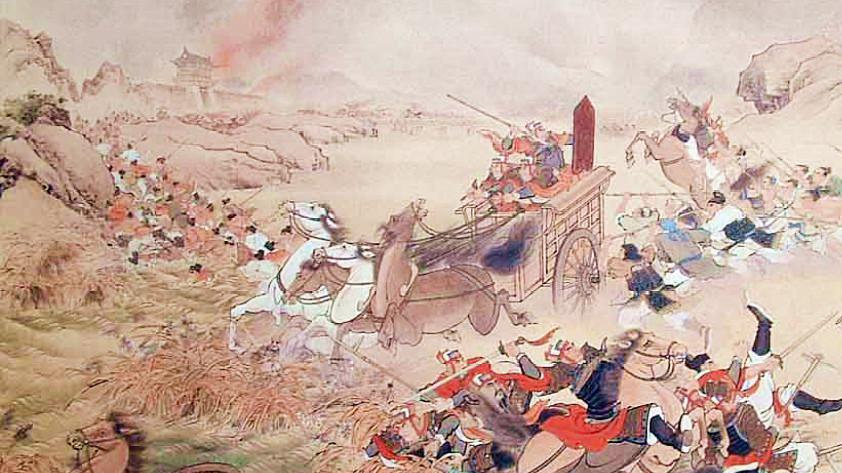 武王伐纣在先秦便被神化，发展成《武王伐纣平话》和《封神演义》