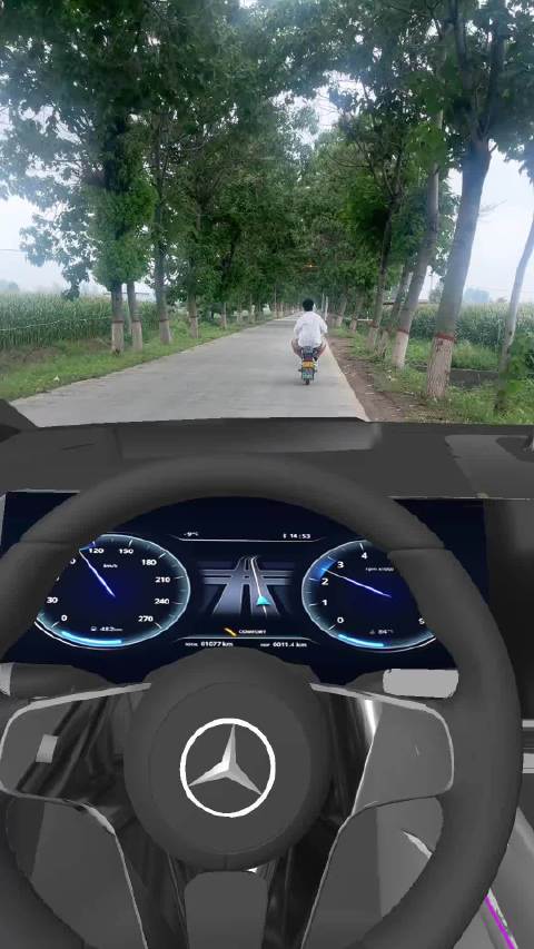 出来溜溜奔驰s级