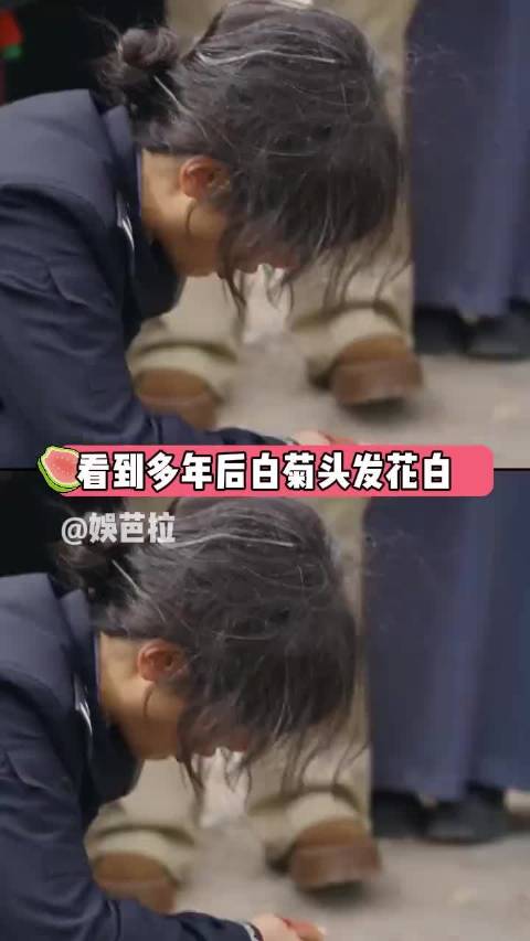 看到头发花白的白菊，不敢想这17年到底是怎么过来的