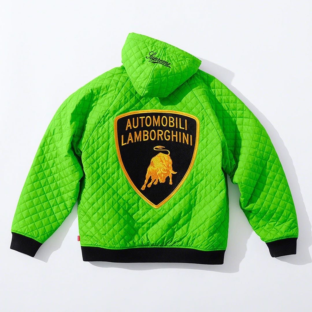 supreme x lamborghini兰博基尼,穿搭4月2日