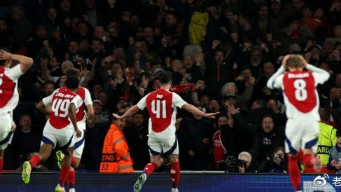 【欧冠战报】阿森纳3-0大胜皇马，赖斯天外飞仙任意球双响