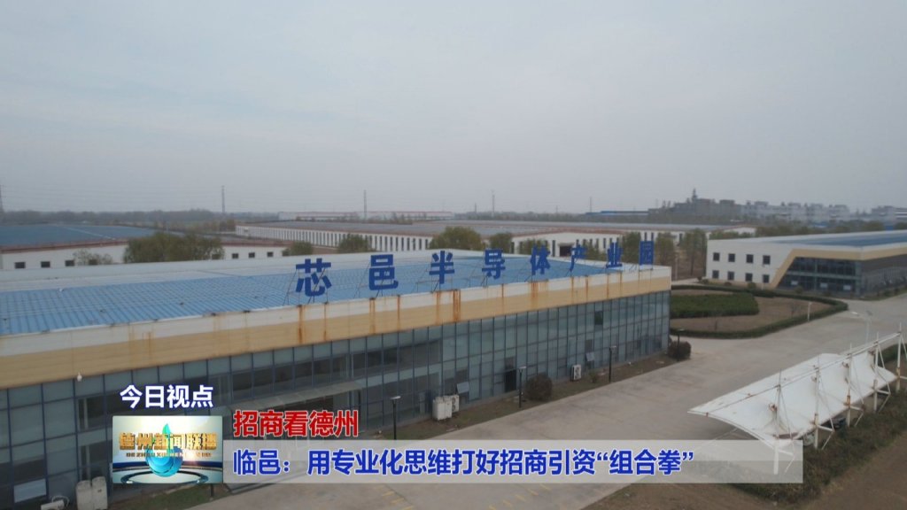 【招商看德州】临邑：用专业化思维打好招商引资“组合拳”
