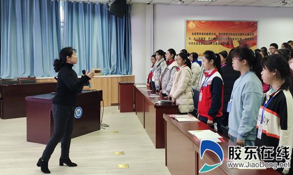 全民学习活动周|艺术家声乐课走进芝罘中学|烟台|中学