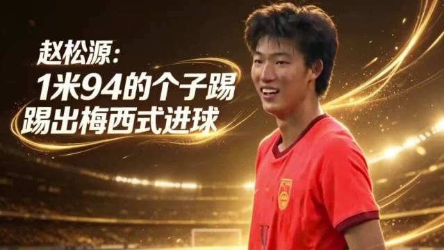 1米94的U17国足小将踢出梅西式进球 他让阿森纳U17后卫罚站｜主打星