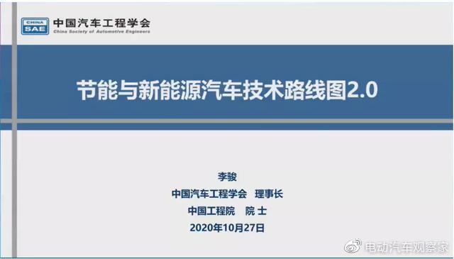 节能与新能源技术路线图2.0发布，2035年混动和新能源各半