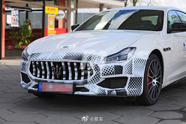 玛莎拉蒂新款总裁路试谍照 看腻了奔驰S级/宝马7系试试它吧