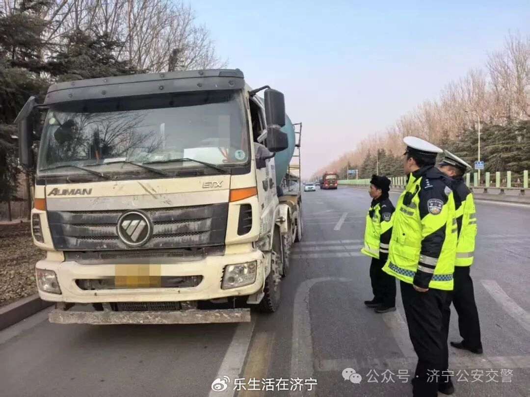 严查大货车，守护平安路
