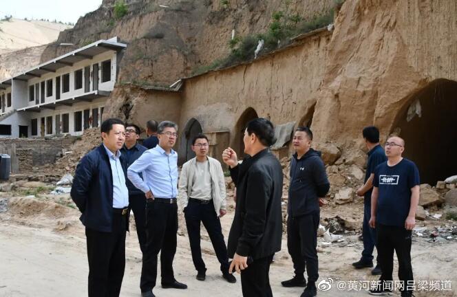石楼:陈浩在城区调研指导地质灾害防治工作