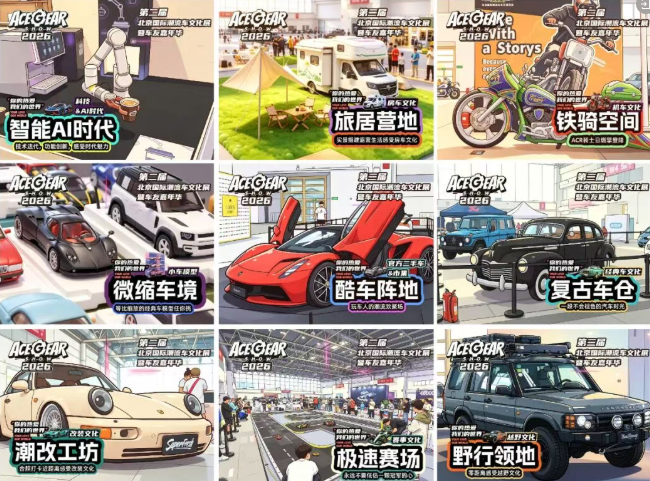 2026第二届北京国际潮流车文化展暨车友嘉年华启幕