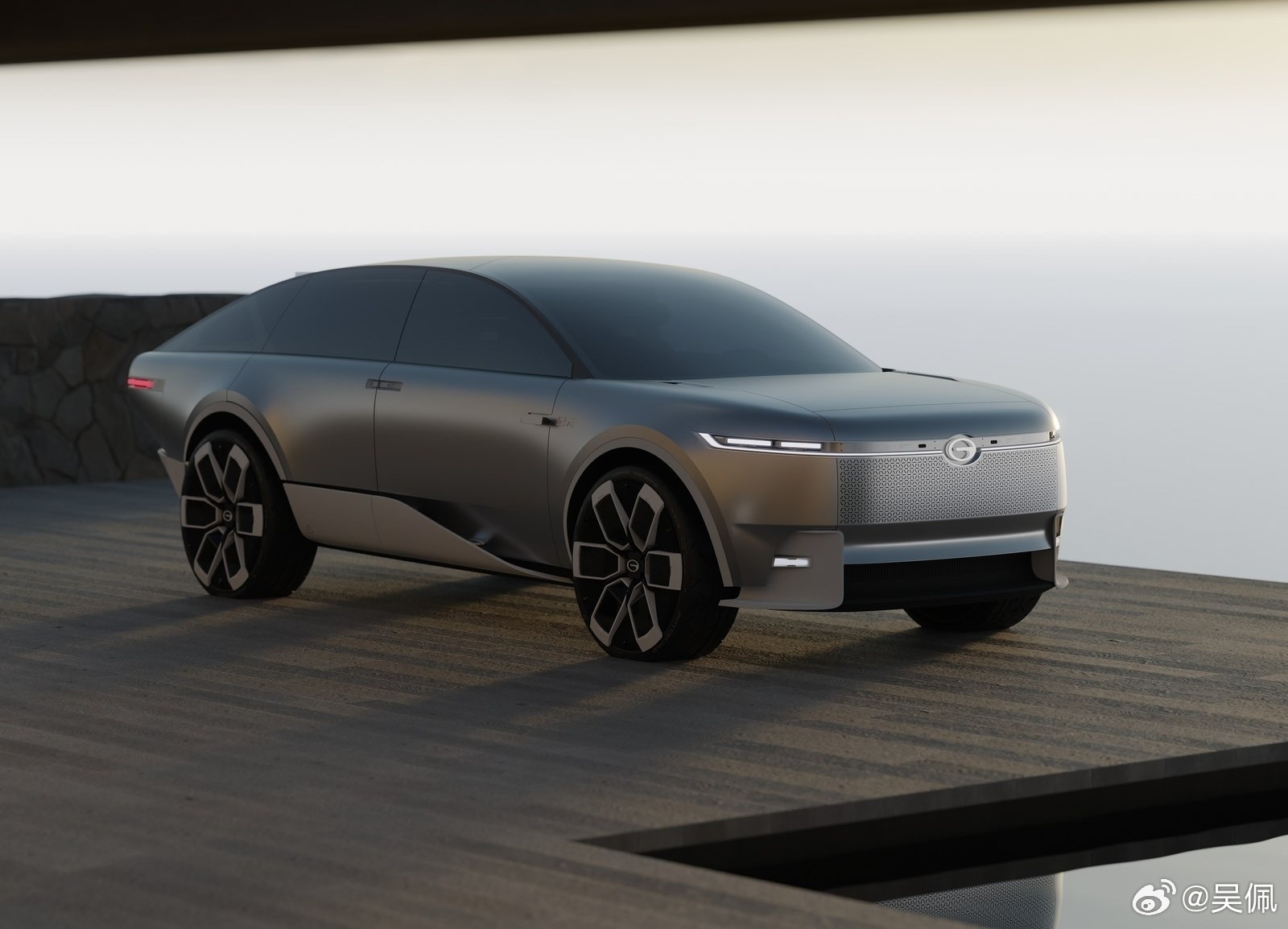 周一早！赏一波未来感十足的广汽ERA智净旗舰氢电概念车