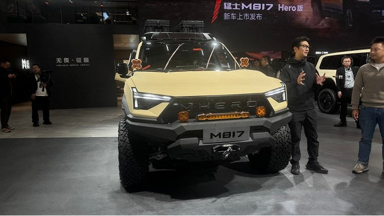 华为赋能的“肌肉型男”！猛士M817 Hero上市，只要30.19万元？