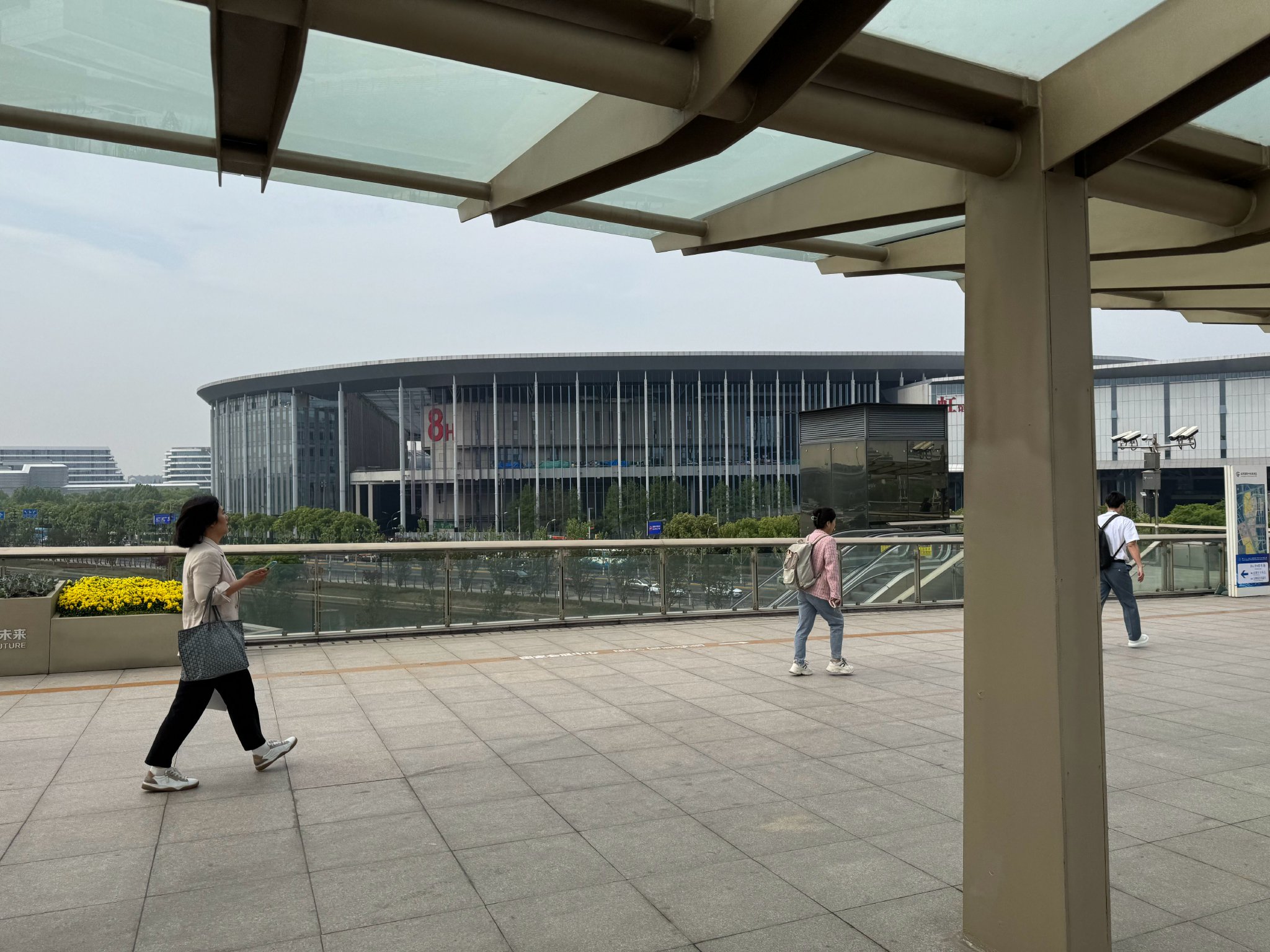 车展观众感叹逛展疲惫