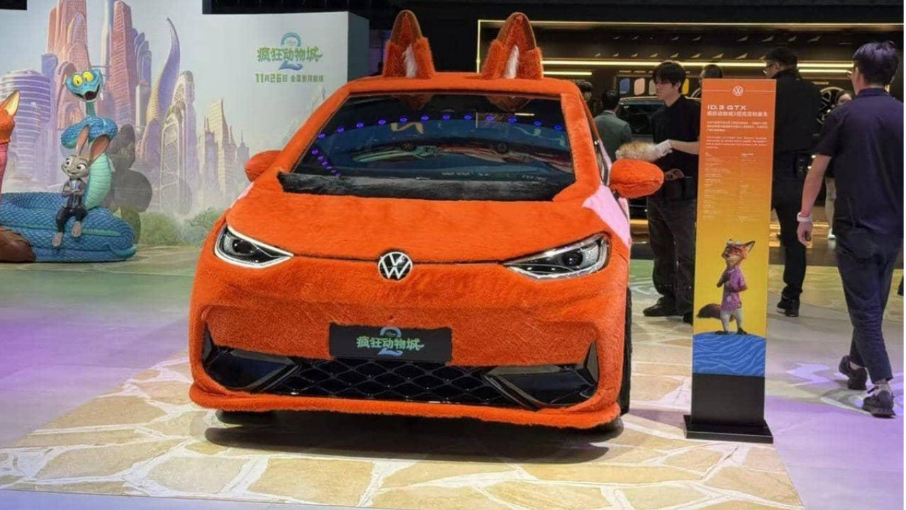 打卡上汽大众和奥迪展台 动漫与科幻交织的画风