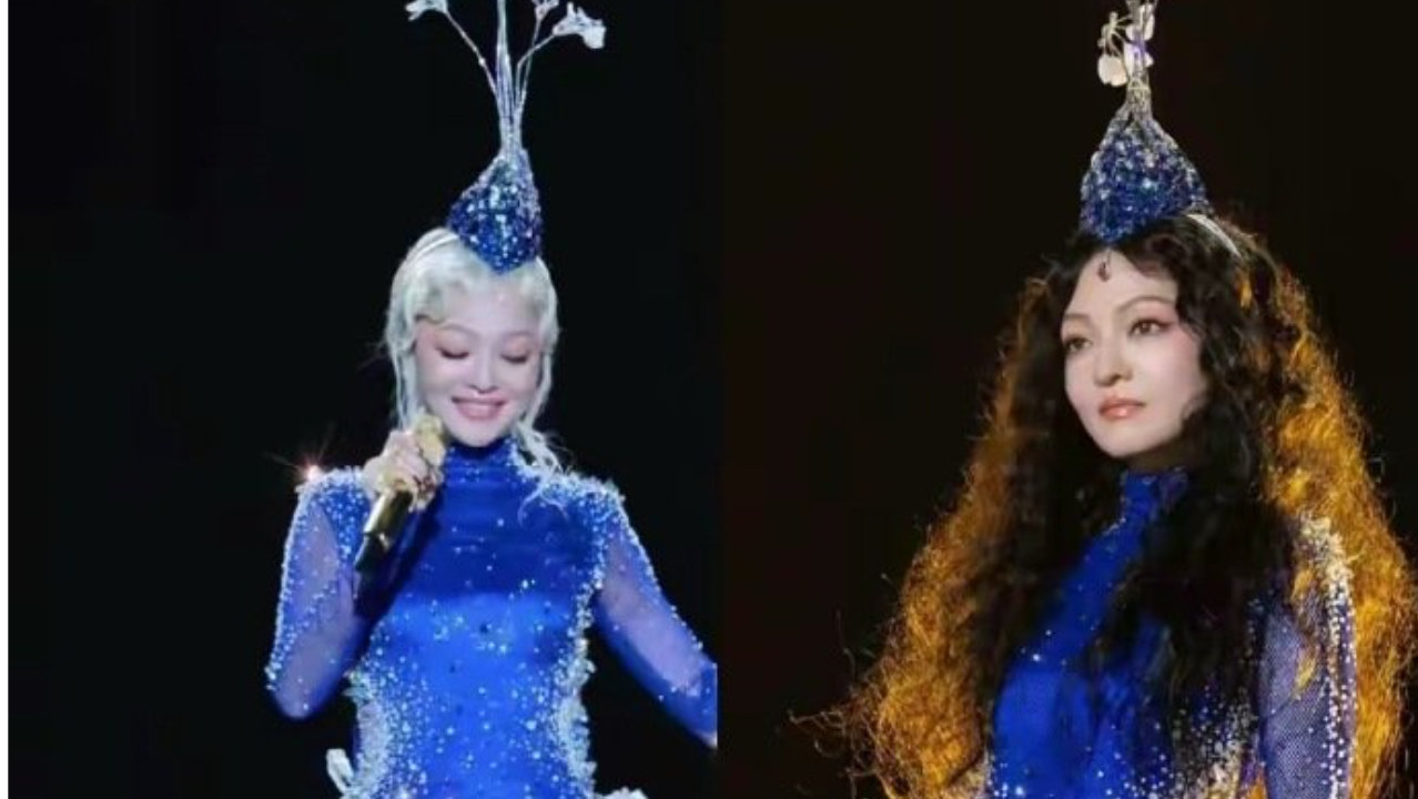 张韶涵演唱会造型遭吐槽，网友直呼：看不懂