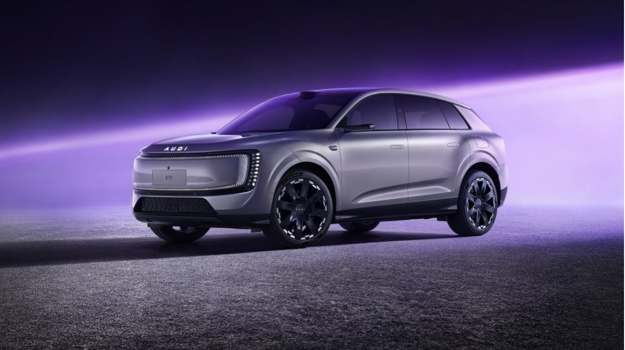 AUDI E SUV概念车愿景加速落地：AUDI品牌公布其第二款车型E7X外观