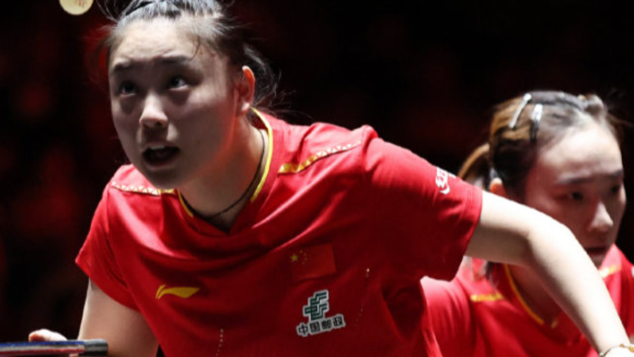 王晓彤/徐奕2-3早田希娜/朱芊曦，无缘女双决赛