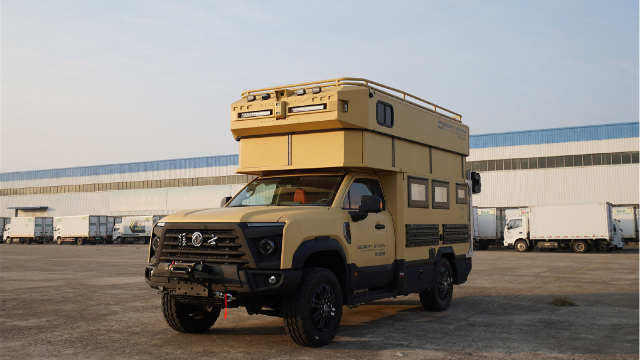 东风猛士五星级豪华房车，3月6日亮相成都房车展，国产最硬越野车