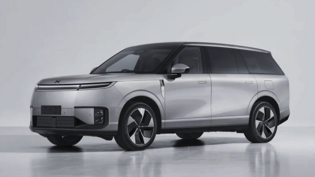 小鹏GX实车图曝光，定位大型6座SUV