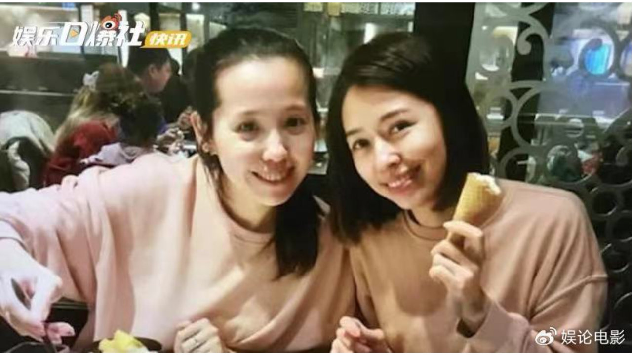 郭碧婷爸爸晒出两个妹妹的照片，颜值不输郭碧婷，而且是素颜照