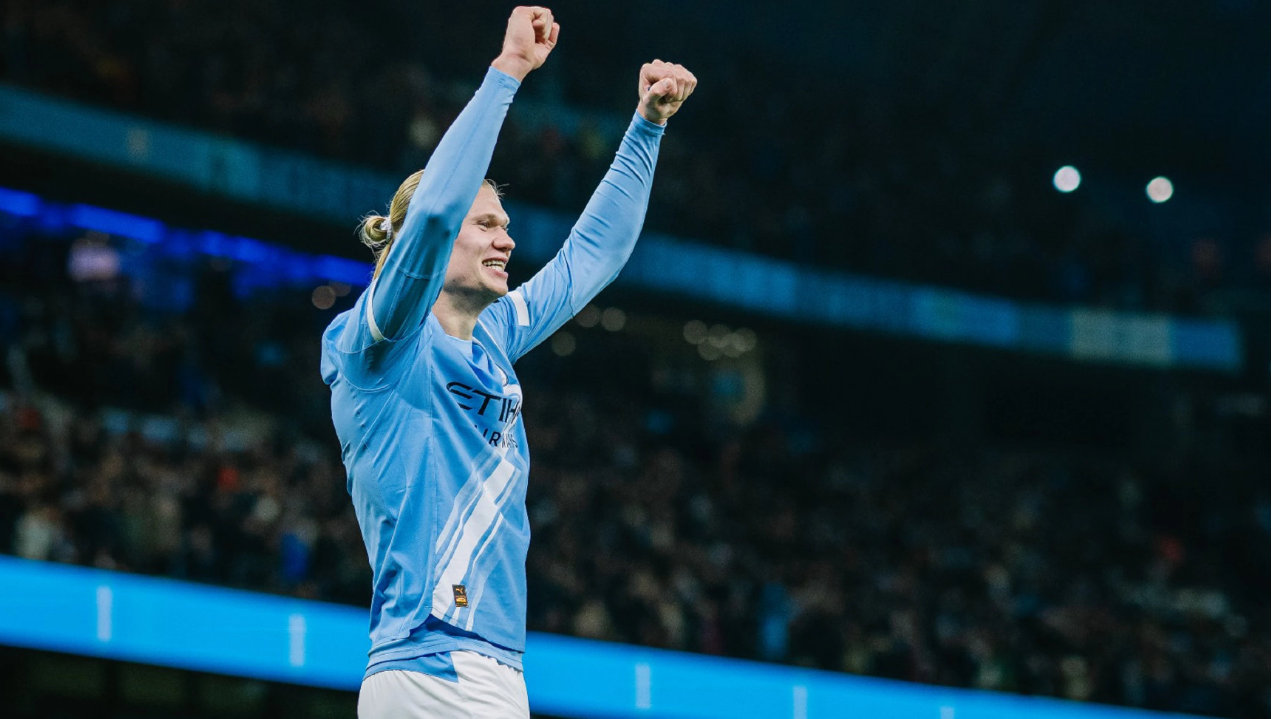 猹伯特AI足球分析- 曼城哈兰德104球比肩传奇，谢尔基福登双10号