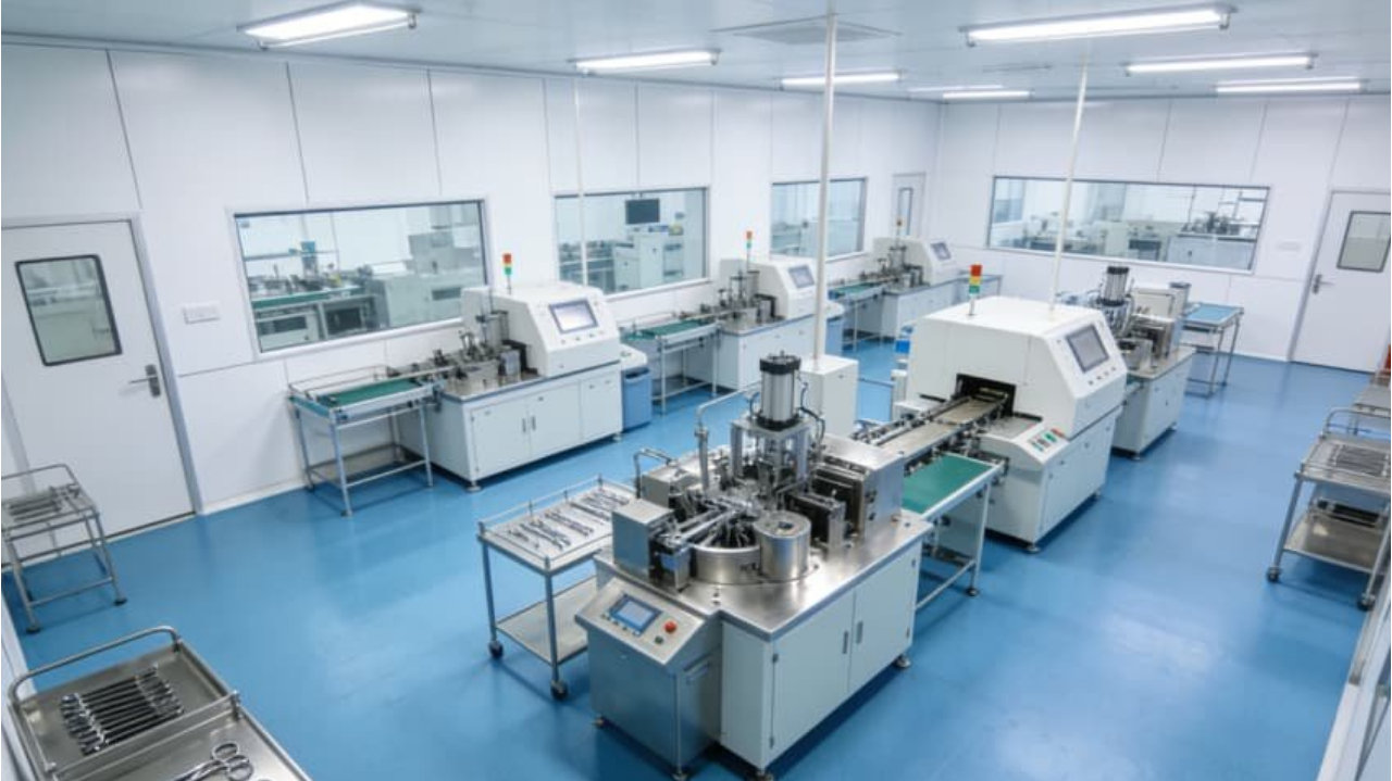 合肥厂房装修：万级手术器械无菌厂房净化装修方案