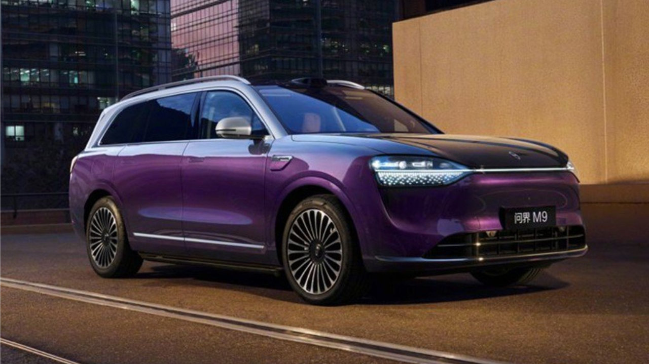 新款问界M9申报图曝光：尺寸动力双升级，能否延续老款热销势头？