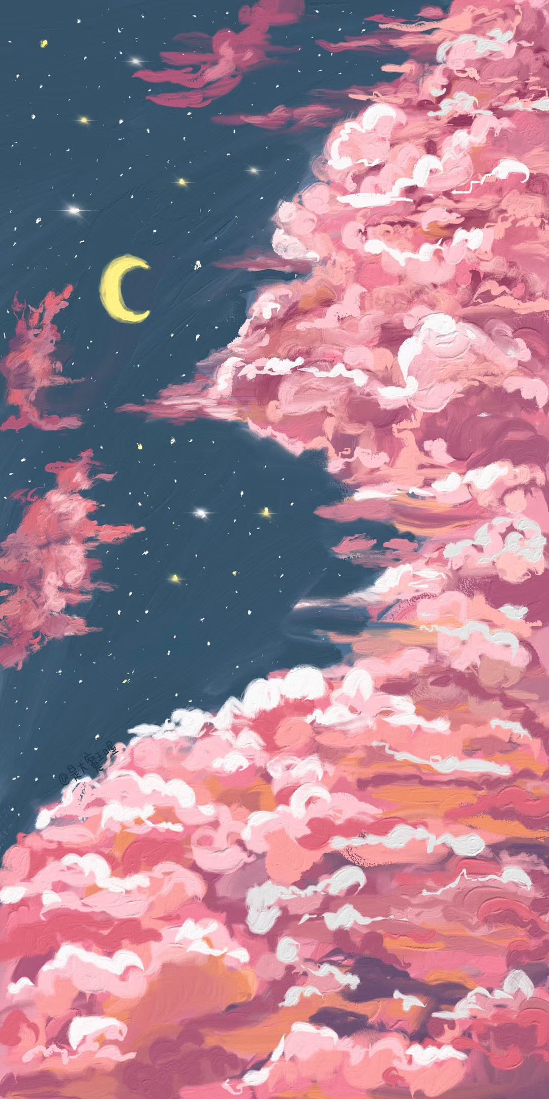 手绘油画壁纸|灵魂画手里的美好世界 cr.logo