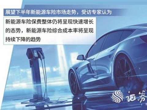 上半年新能源商业车险保费超660亿元 同比增长逾四成