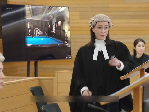佘诗曼正义女神 言官设局证明高成彬有作案嫌疑 天雪当庭释放
