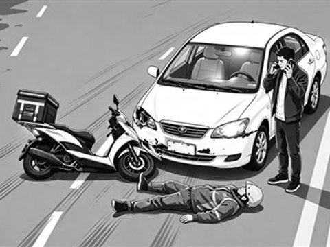 快递员逆行撞车，赔偿该谁掏？