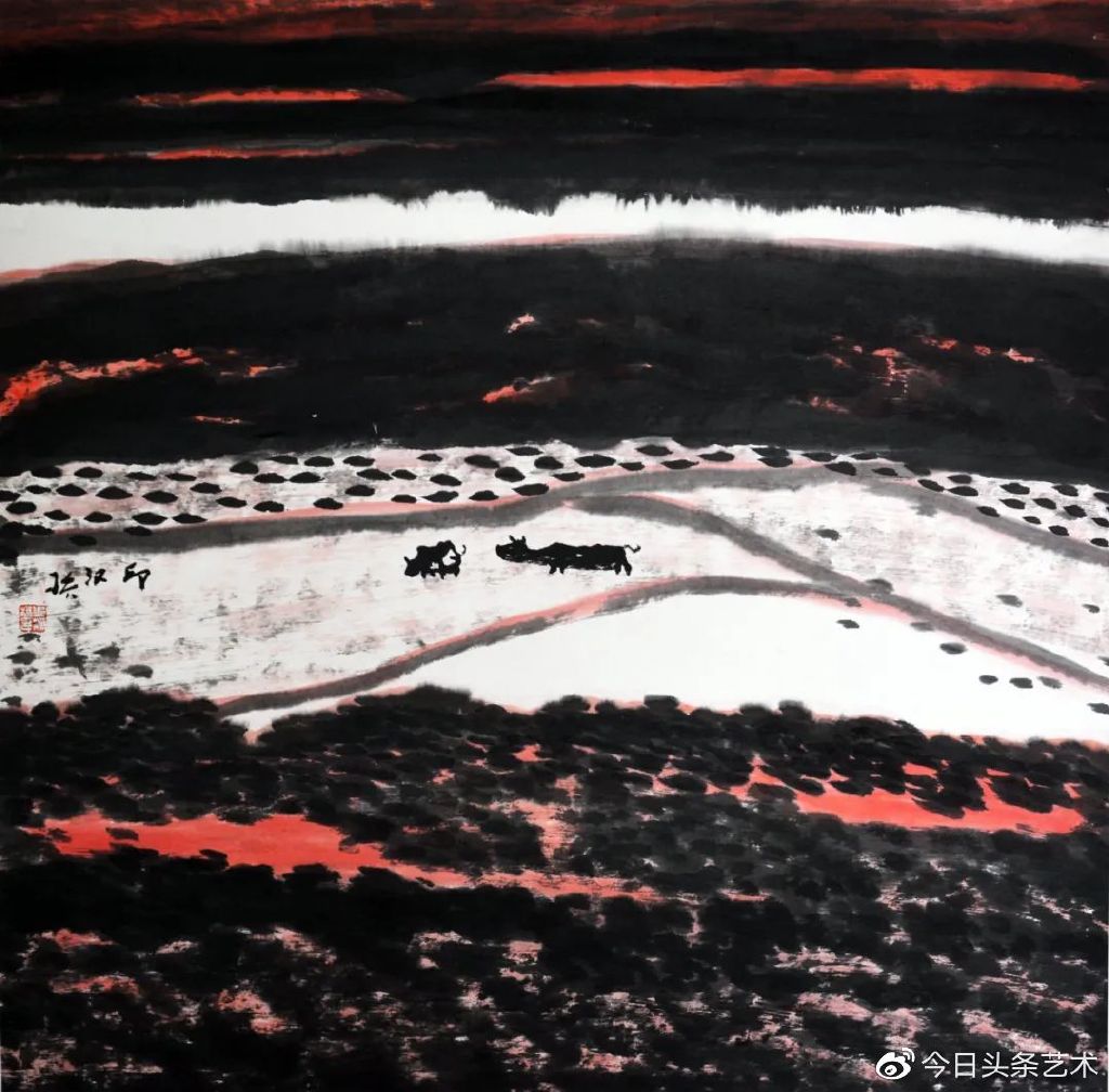 邱汉桥“北势南气”山水画：中国山水画的又一座新高峰休闲区蓝鸢梦想 - Www.slyday.coM