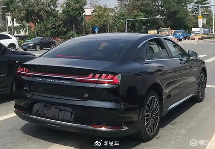 比亚迪汉无伪实车亮相 将6月份正式上市