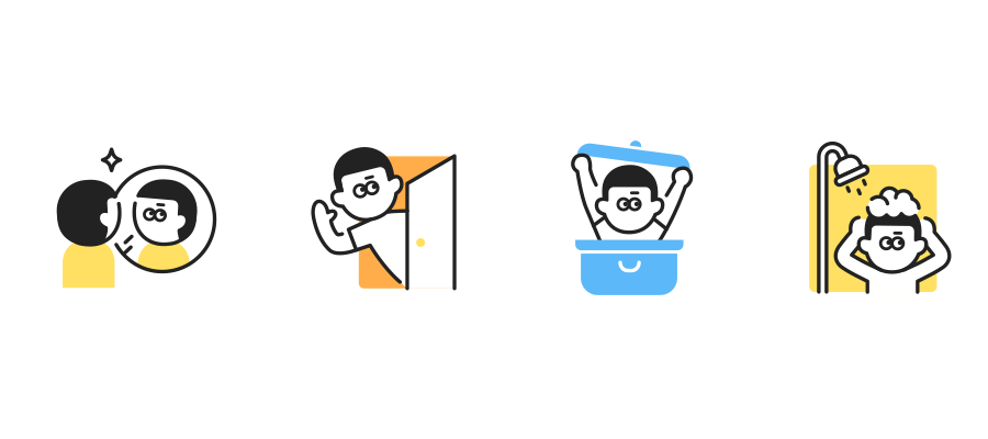 能让人会心一笑的图标,是如何设计出来的?