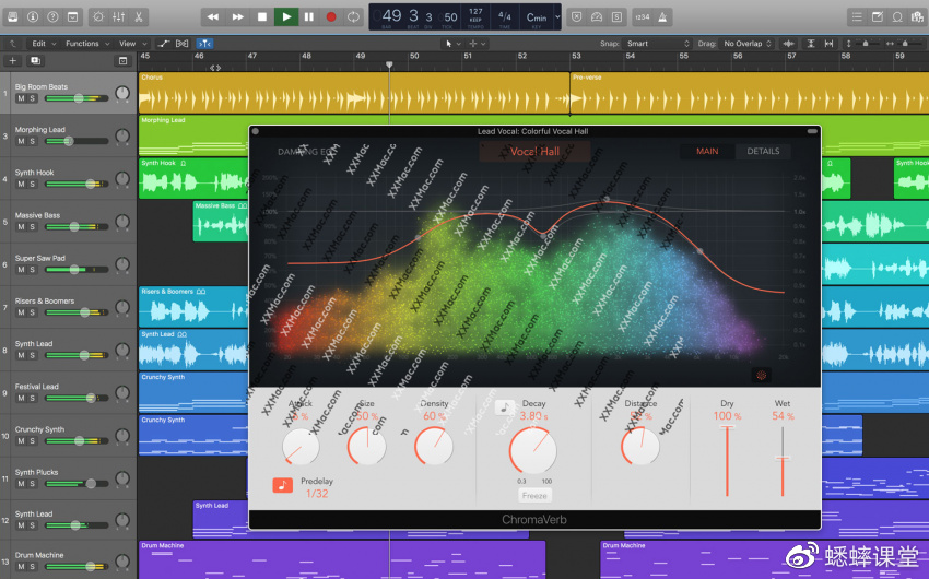 Logic Pro X for Mac v10.7.6 中文破解版下载 音频制作软件