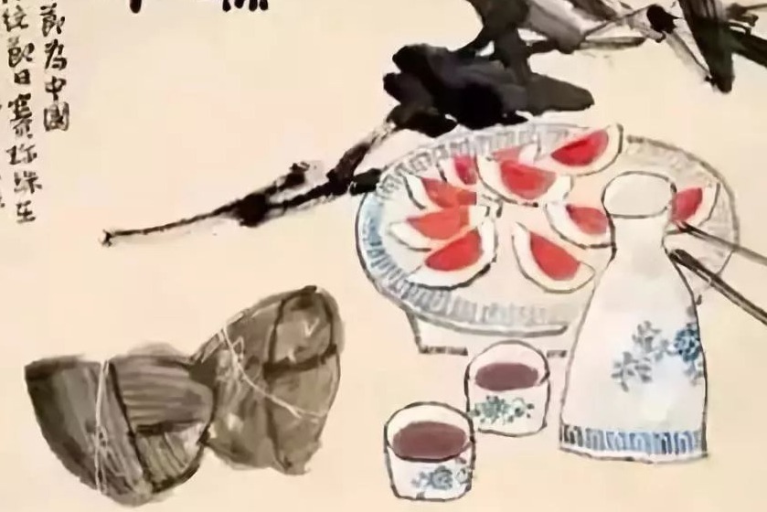 今日端午｜五色新丝缠角粽，菖蒲酒美清樽共屈原艾叶粽子新浪新闻 