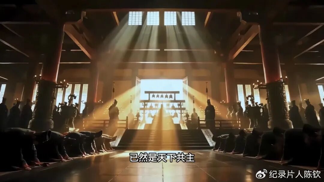 “我是秦始皇，V我50重建大秦帝国，事成后封你为大将军！”