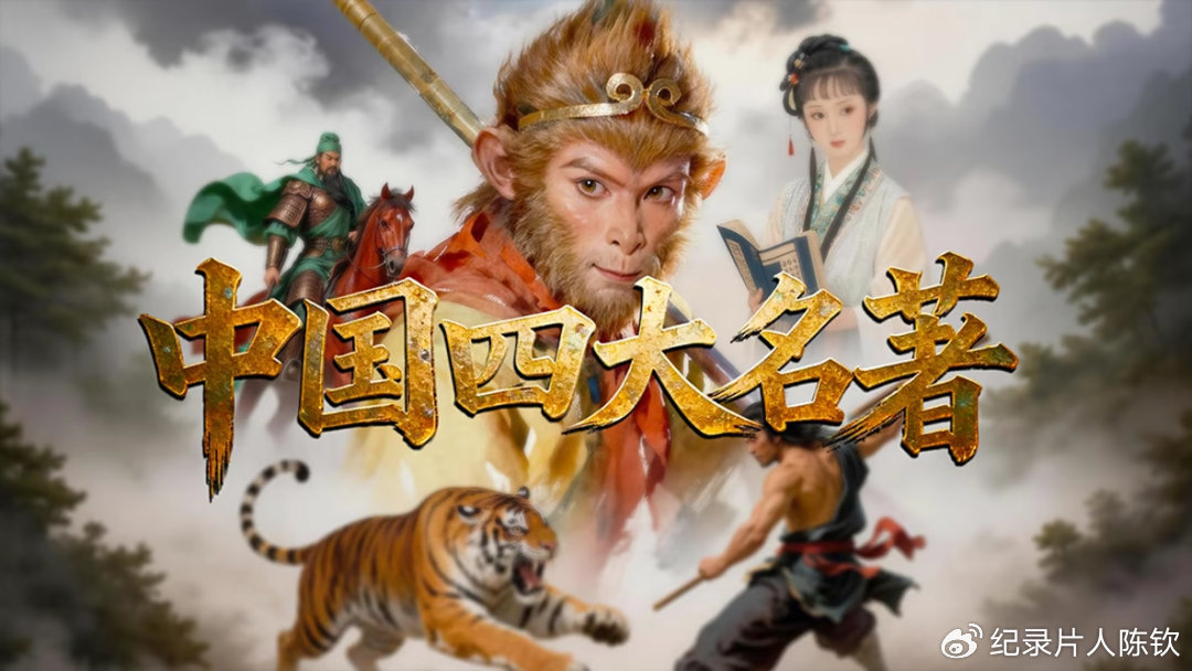 《中国四大名著》纪录片爱奇艺今日上线！