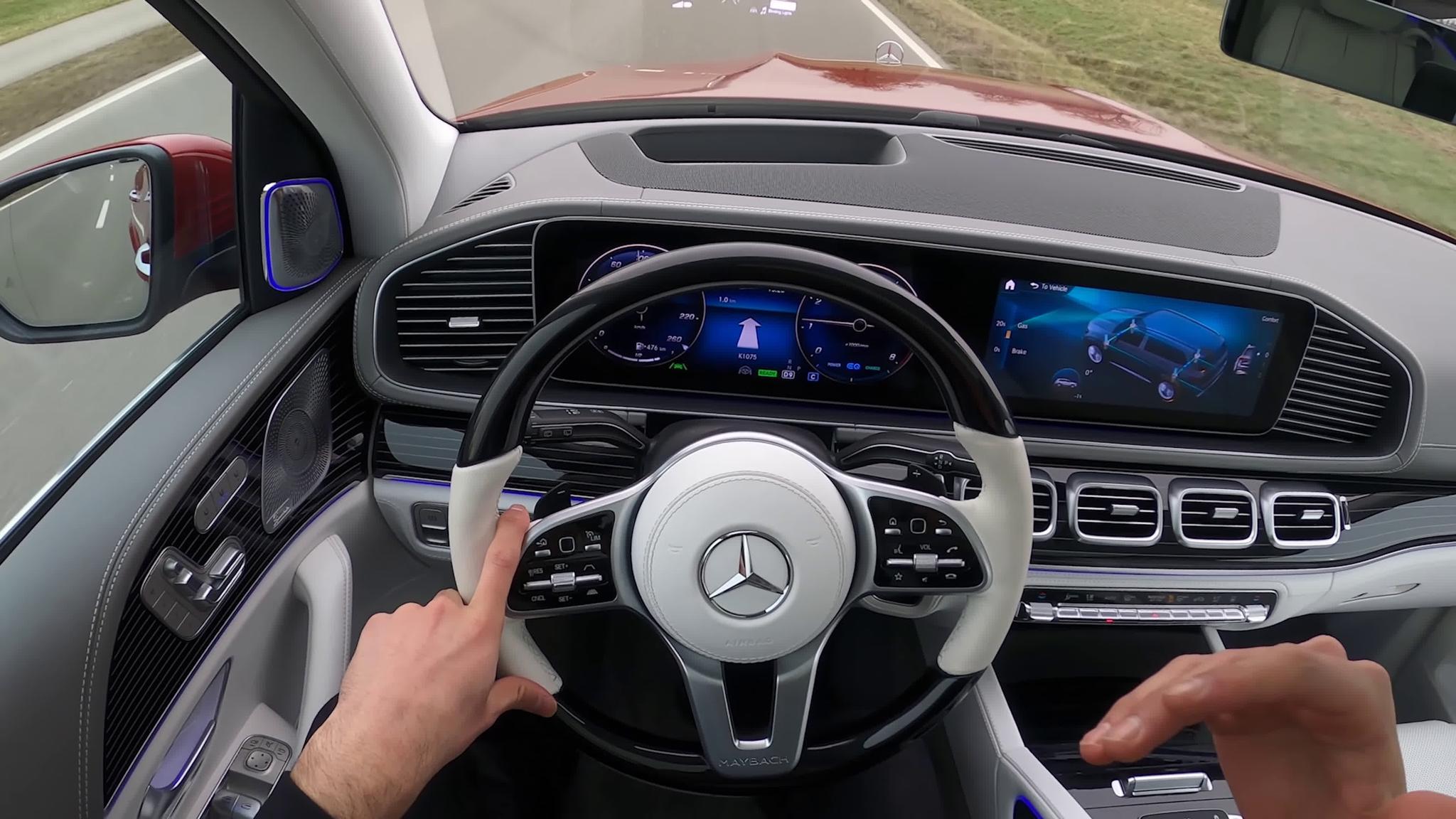 第一视角驾驶终极豪华SUV2021年迈巴赫GLS600！