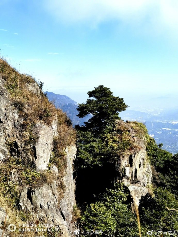 福清大化山山峰奇秀胜景无边