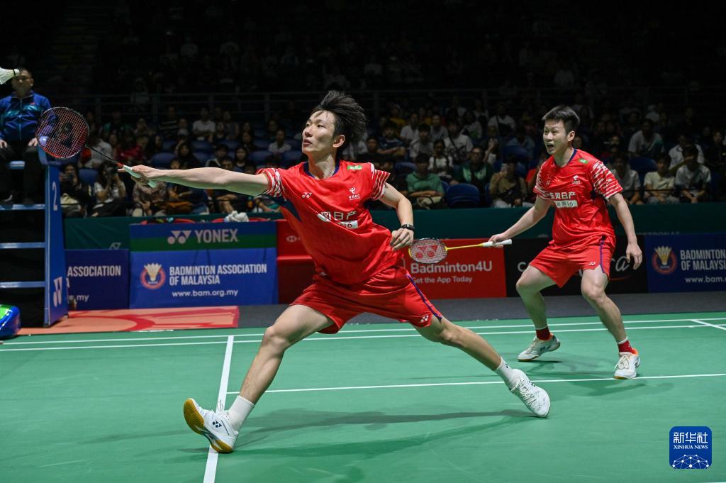羽毛球——马来西亚公开赛：黄荻/任翔宇止步男双首轮