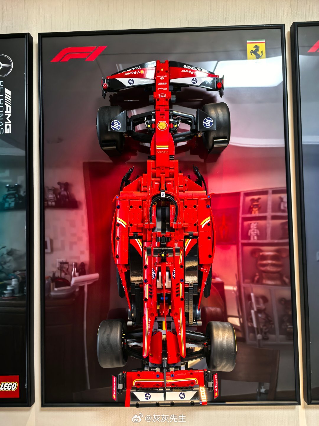 看完F1后遗症蛮大的 大功告成 差点崩溃 多了不少零件