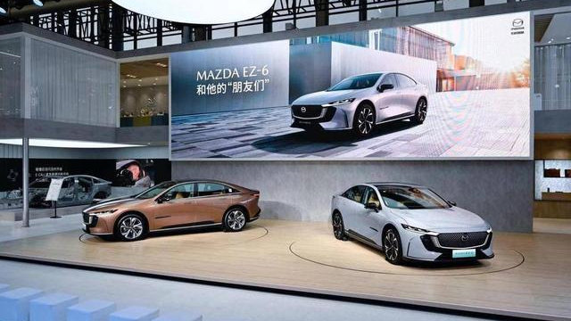 长安马自达MAZDA EZ-6领衔，亮相2024广州车展新能源馆