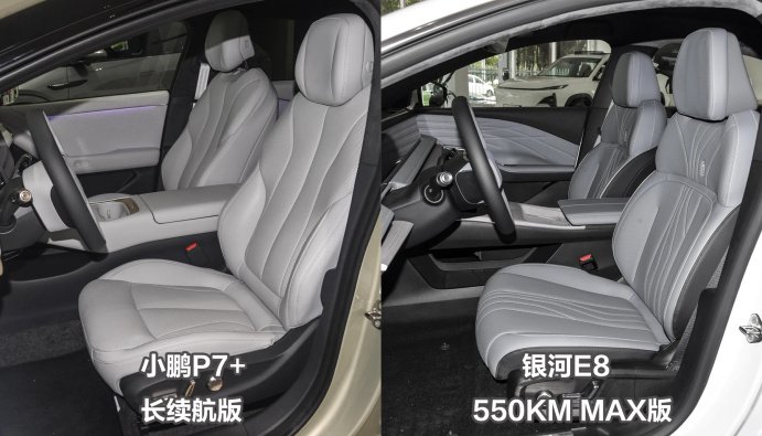 20万级别纯电轿跑PK 小鹏P7+ VS银河E8